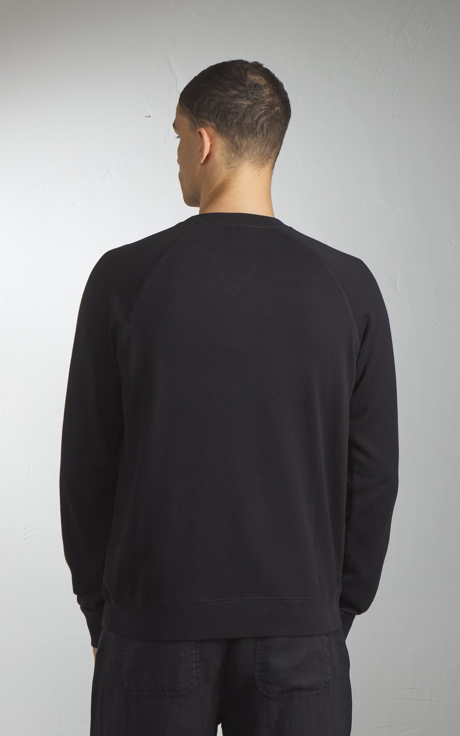 Merz b. Schwanen EASYCREW01 Sweatshirt Deep Black