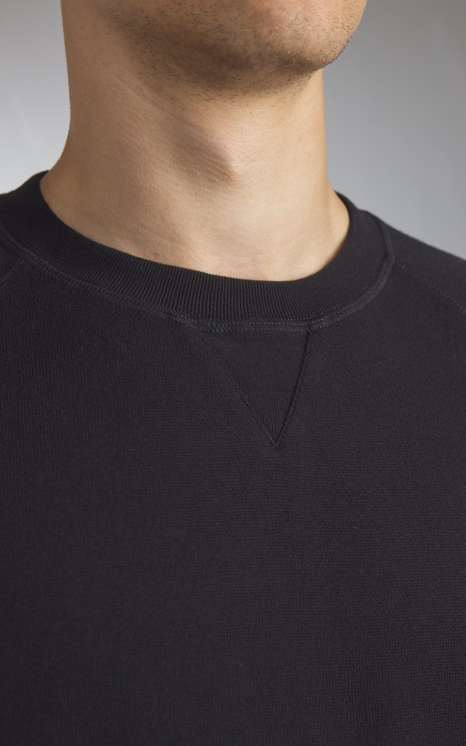 Merz b. Schwanen EASYCREW01 Sweatshirt Deep Black