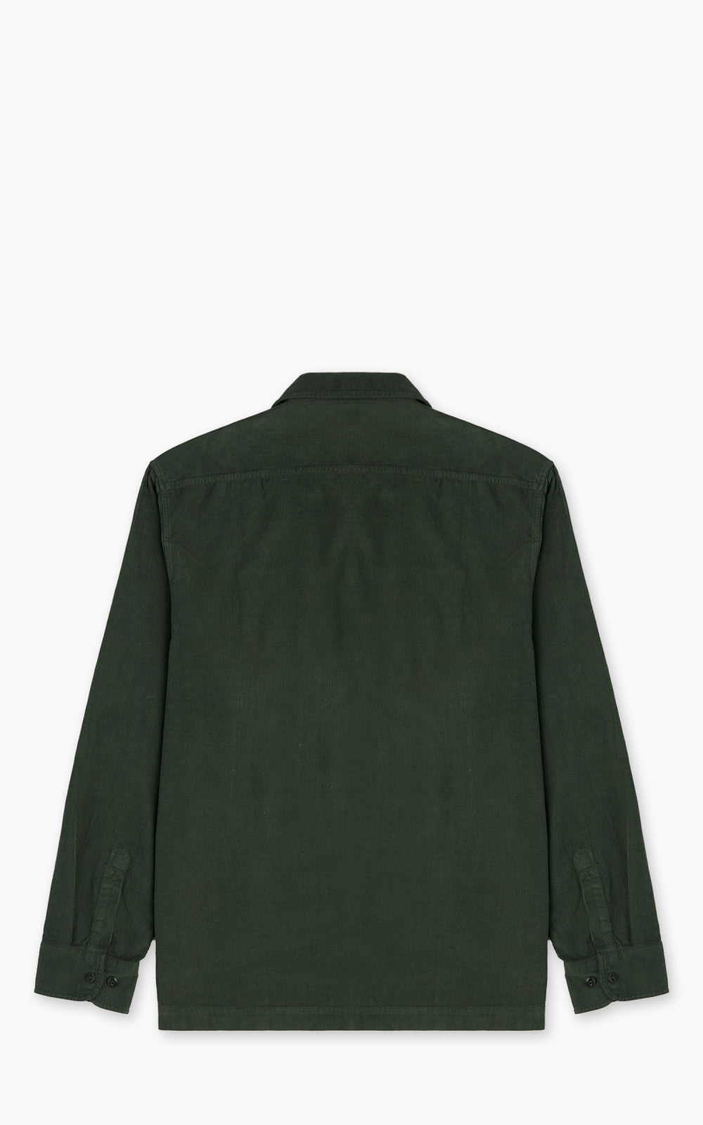 Merz b. Schwanen SHIRT06LC Light Cotton Corduroy Shirt Forest