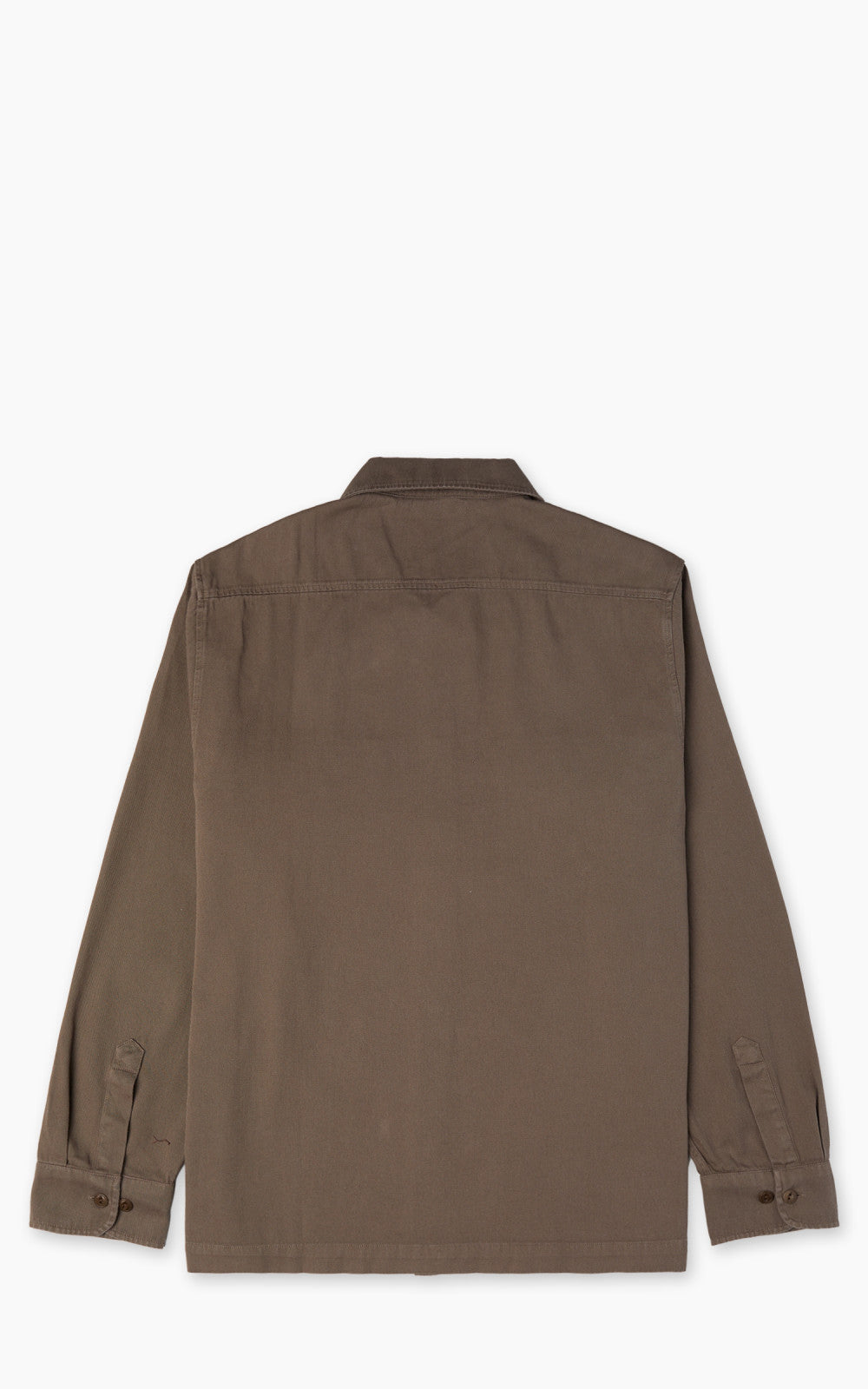 Merz b. Schwanen SHIRT06RT Cotton Twill Shirt Grain