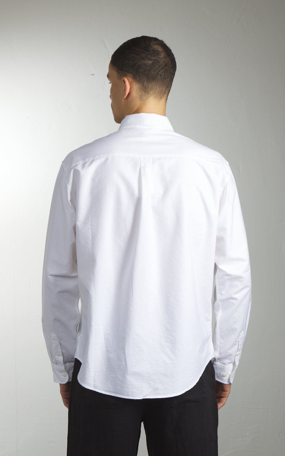 Merz b. Schwanen SHIRT19OX Oxford Shirt White
