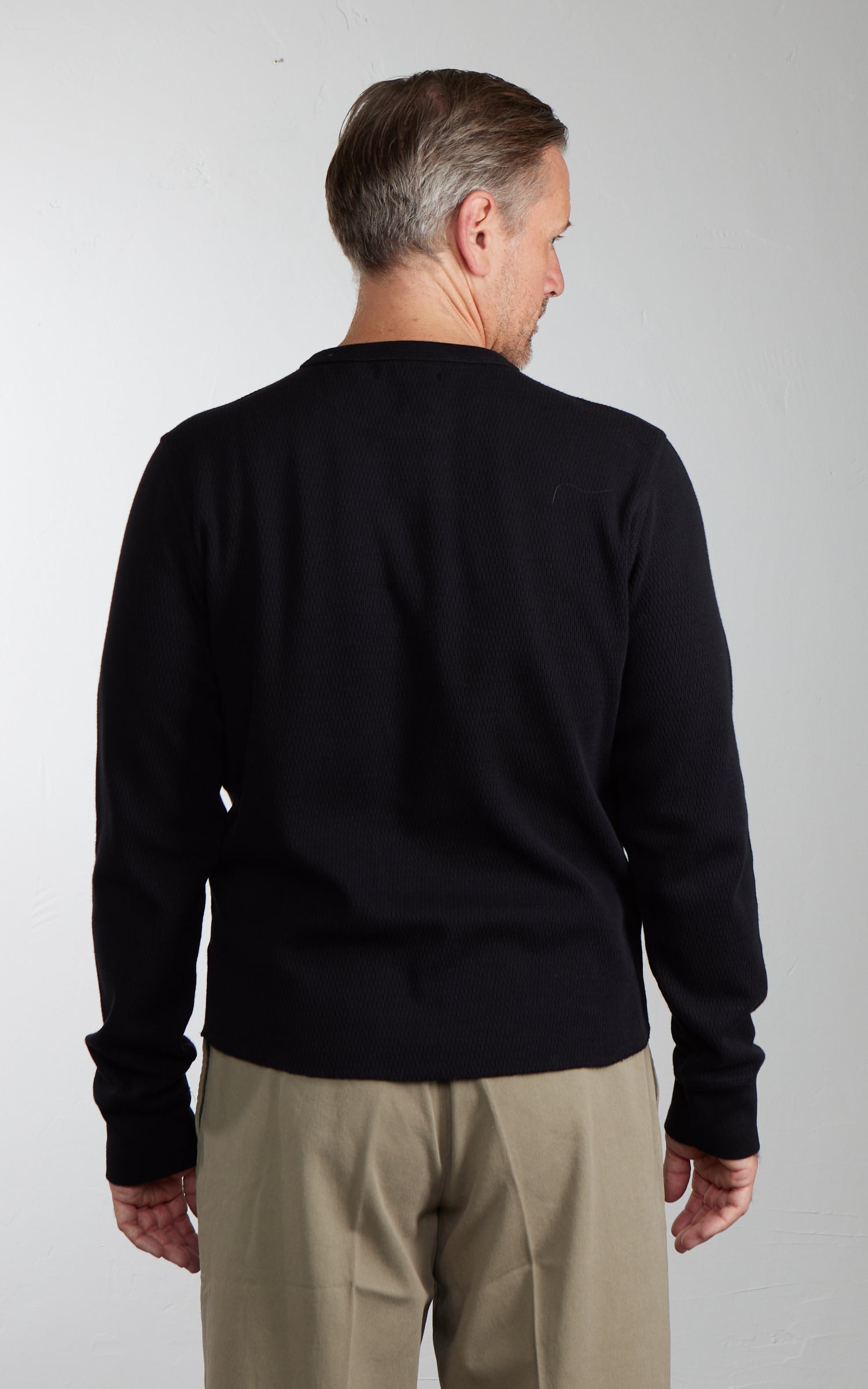Merz b. Schwanen THERMAL01 Long Sleeve Deep Black