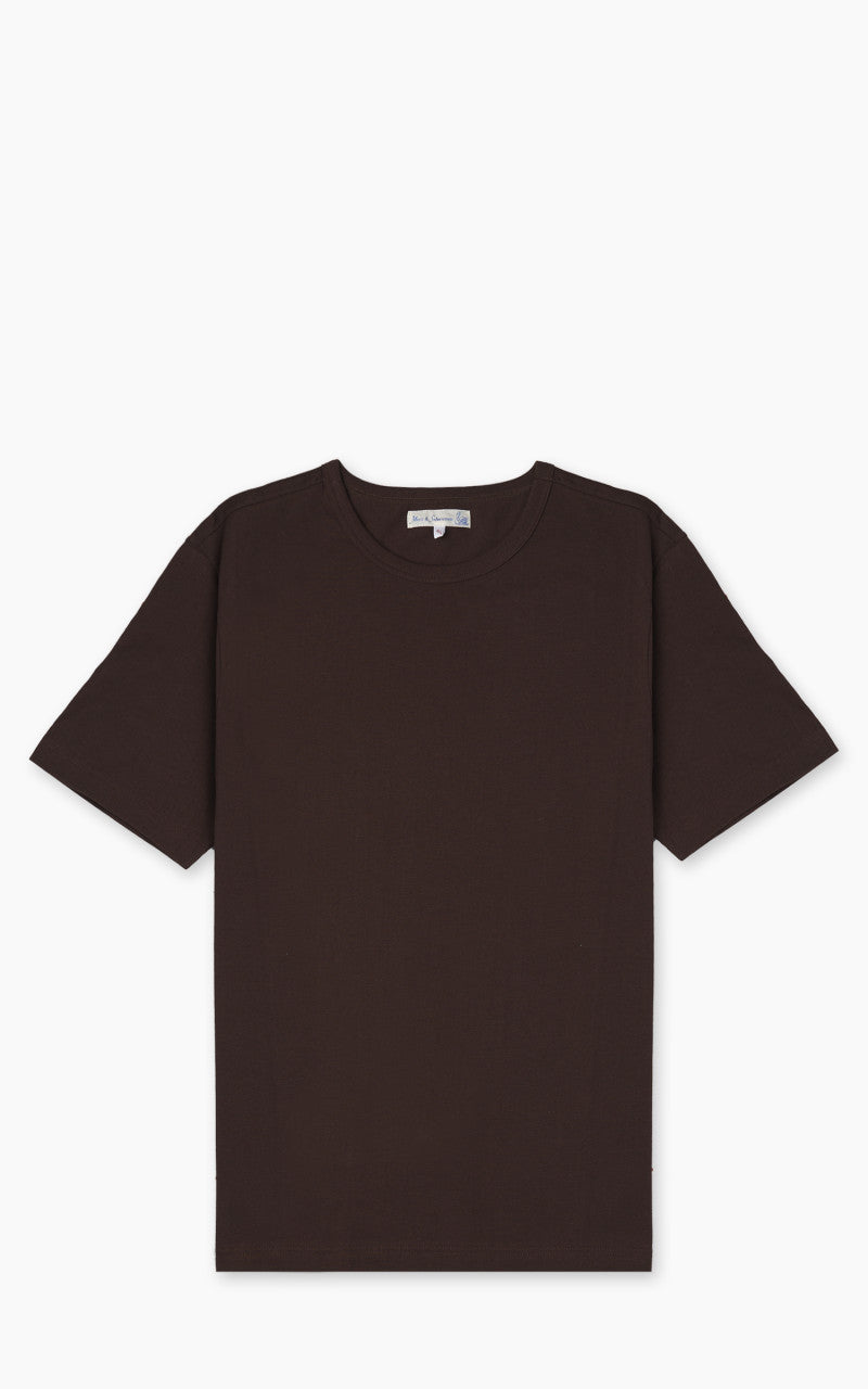 Merz b. Schwanen 1950s Crew Neck Tee Coffee