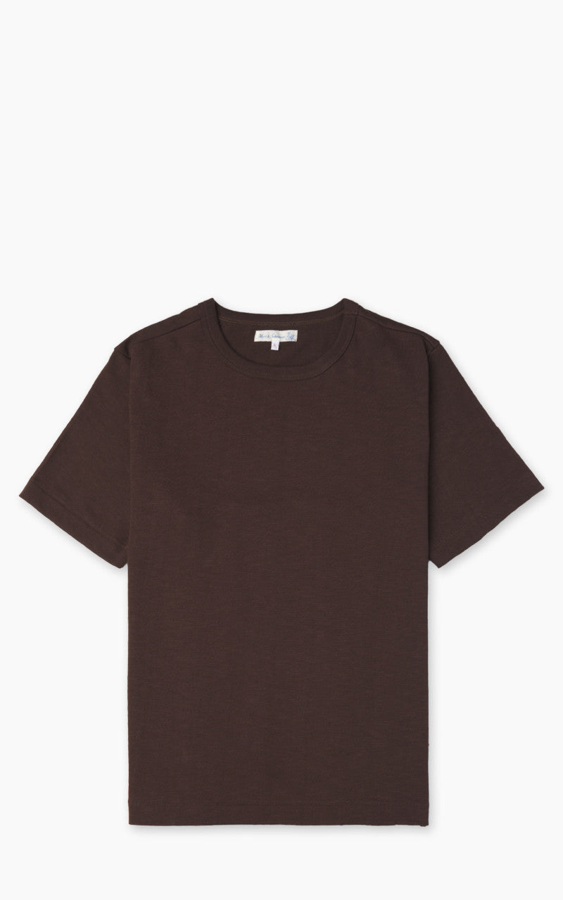 Merz b. Schwanen 2S14 Crew Neck Tee Coffee