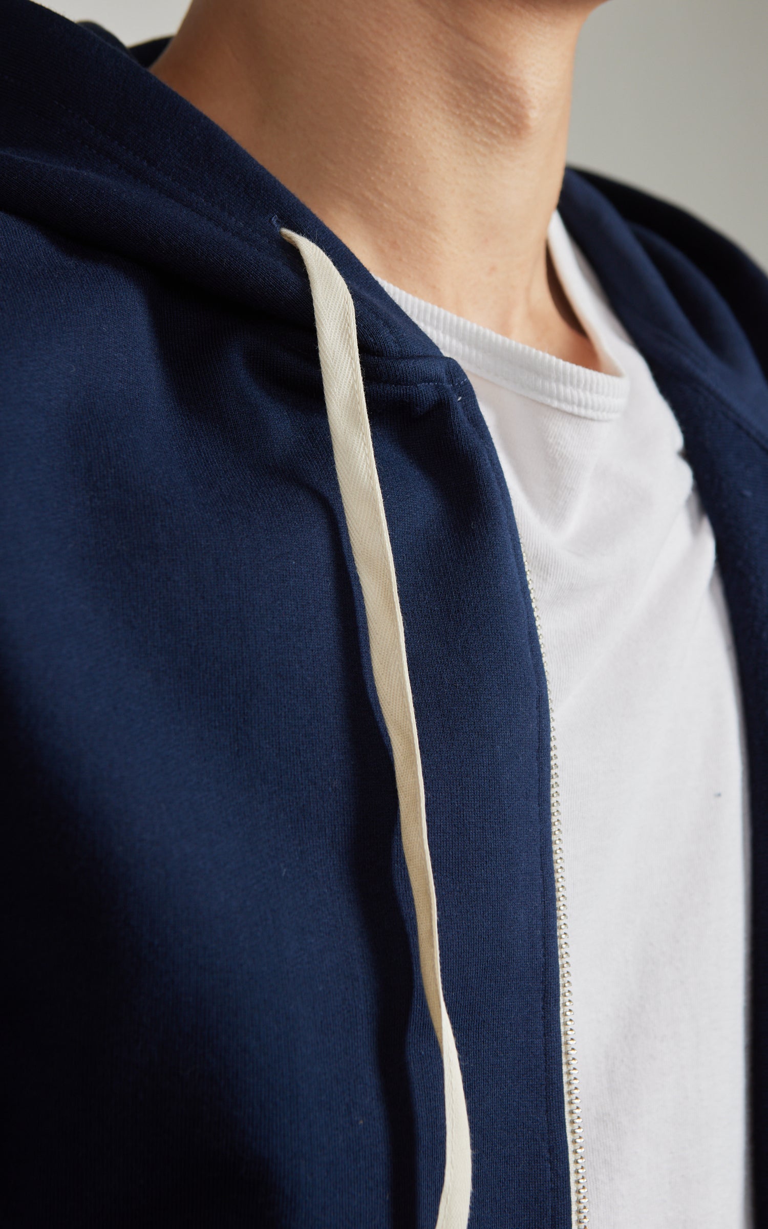 Merz b. Schwanen 3s80 Hooded Jacket Ink Blue