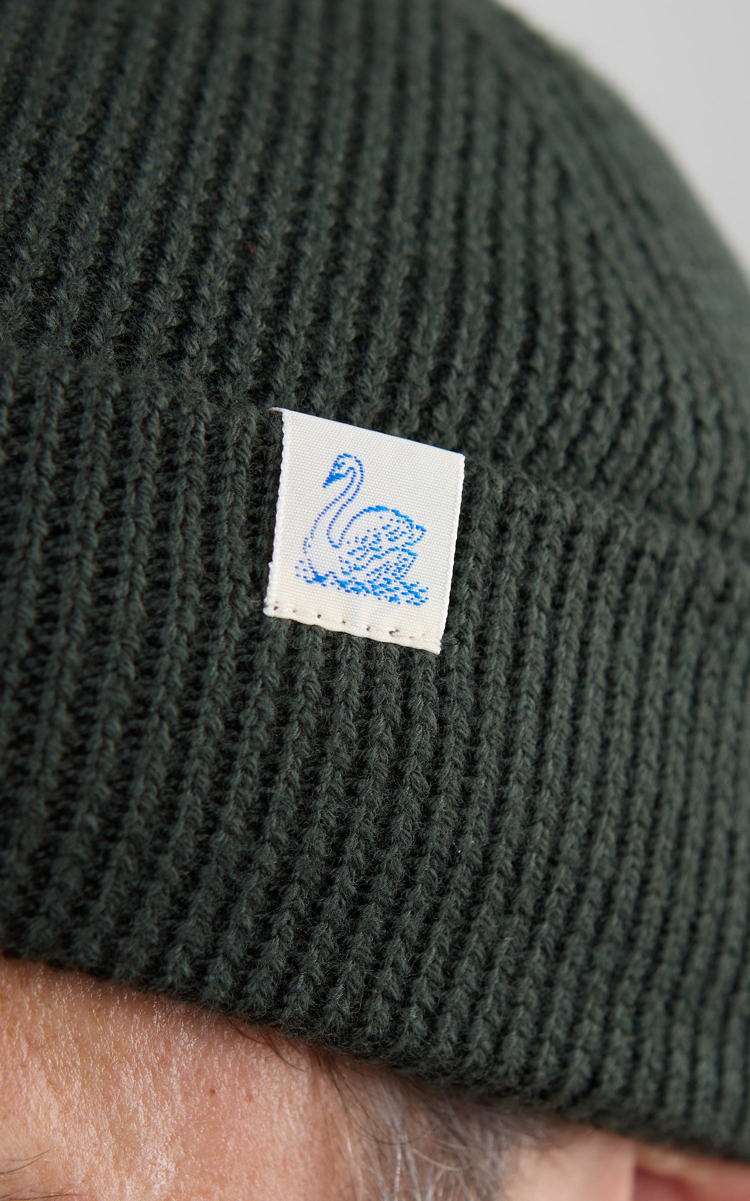 Merz b. Schwanen MWBN05 Merino Beanie Army
