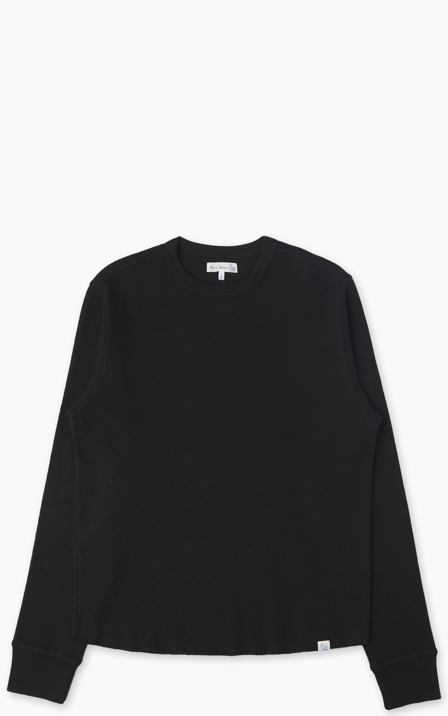 Merz b. Schwanen THERMAL01 Long Sleeve Deep Black