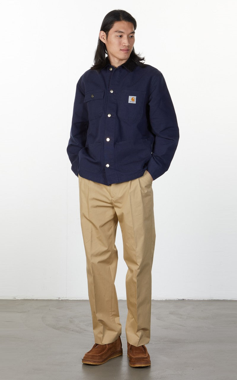 Carhartt WIP Michigan Coat Dark Navy/Black Rinsed