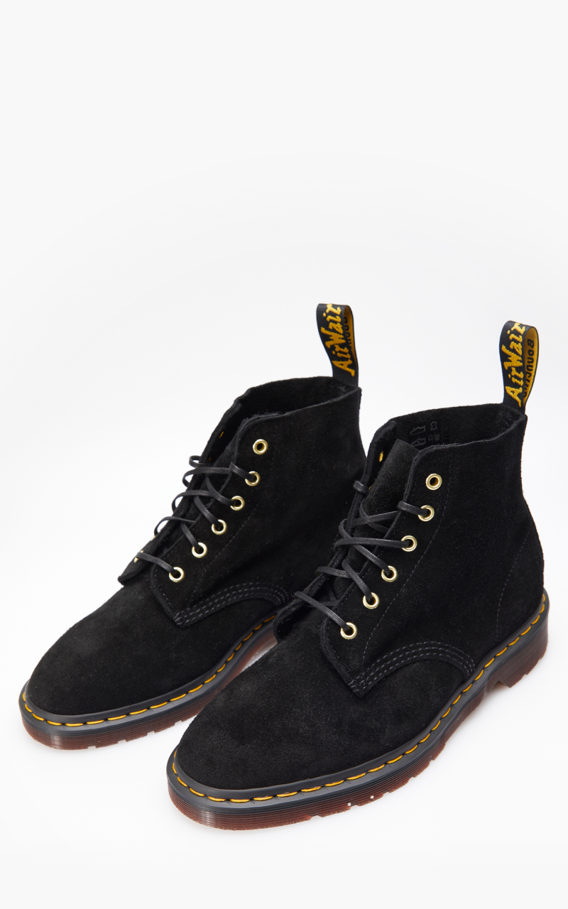 Dr. Martens 101 Desert Oasis Suede Ankle Boots Black