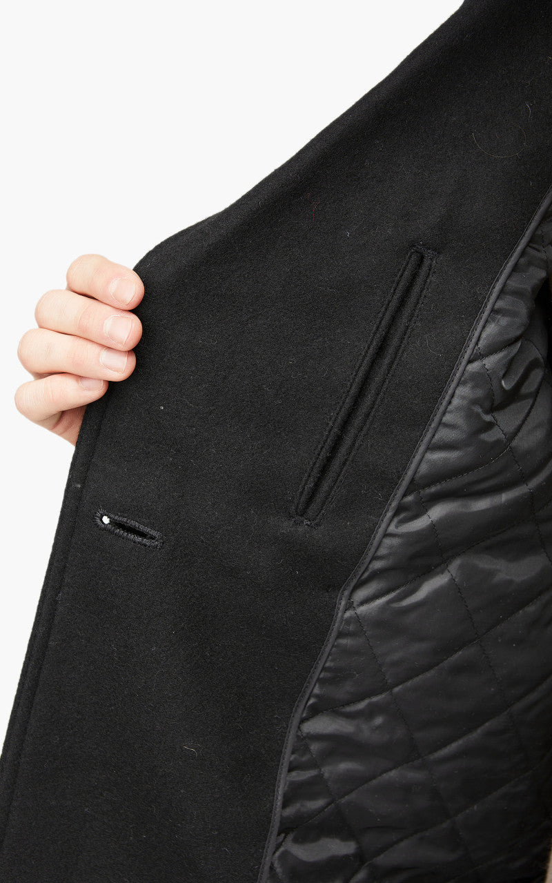 Military Surplus US Navy Pea Coat Black