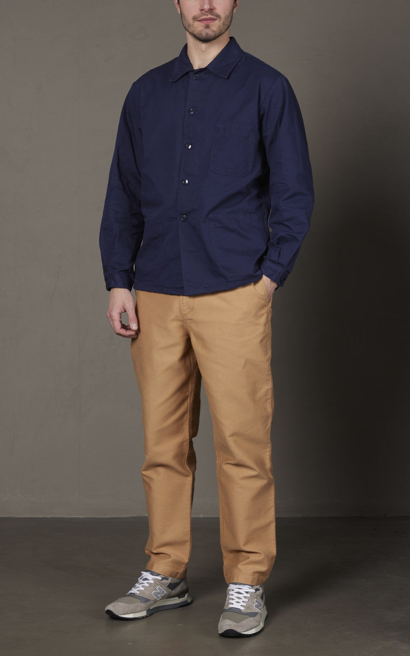 ジャケット・アウター 1950s french work jacket NAVY MILITARY 1950s Navy French Workwear Jacket - Made in England- Navy