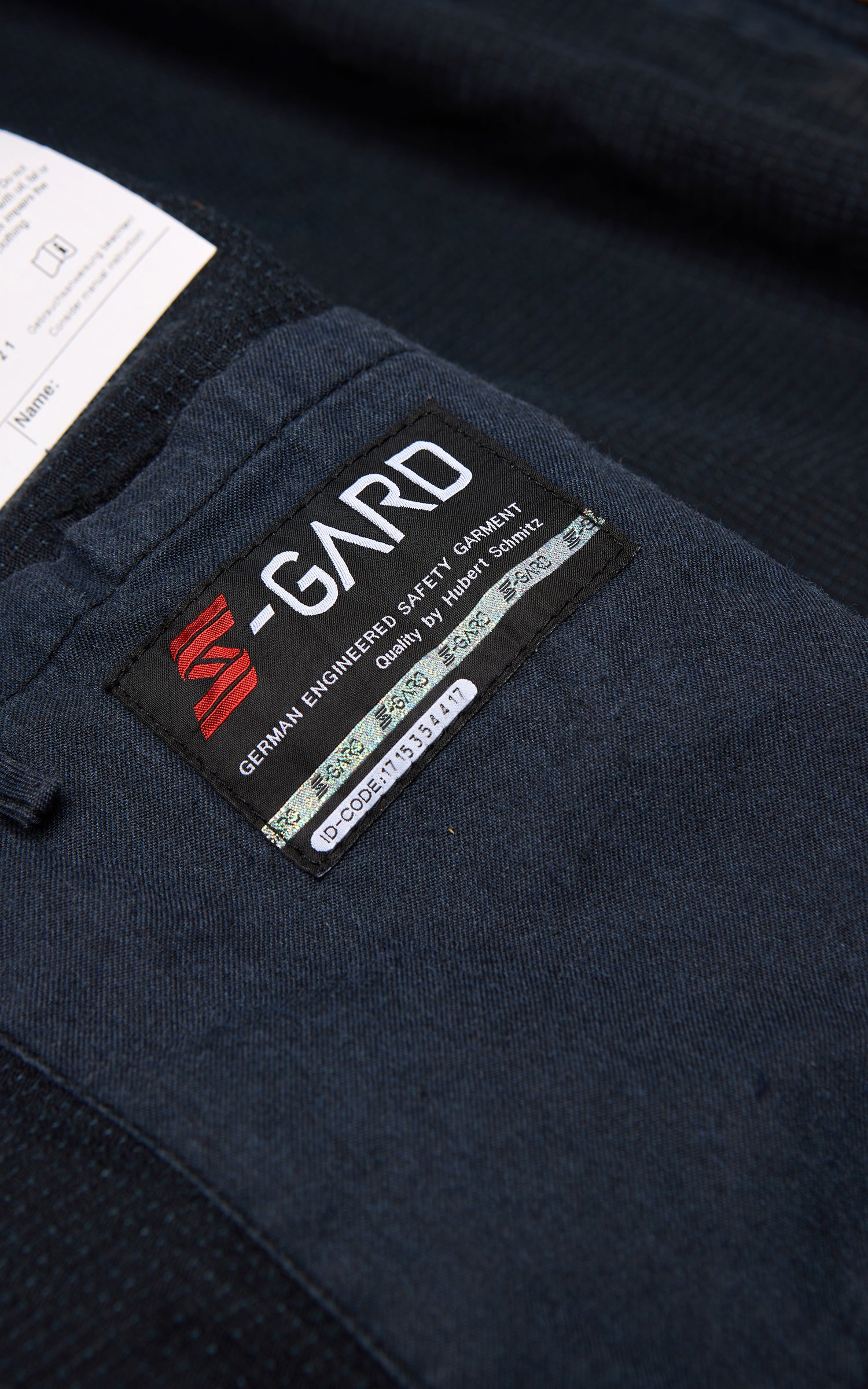 Military Surplus BW Fire Department Protective Jacket GORE-TEX® Used Dark Blue