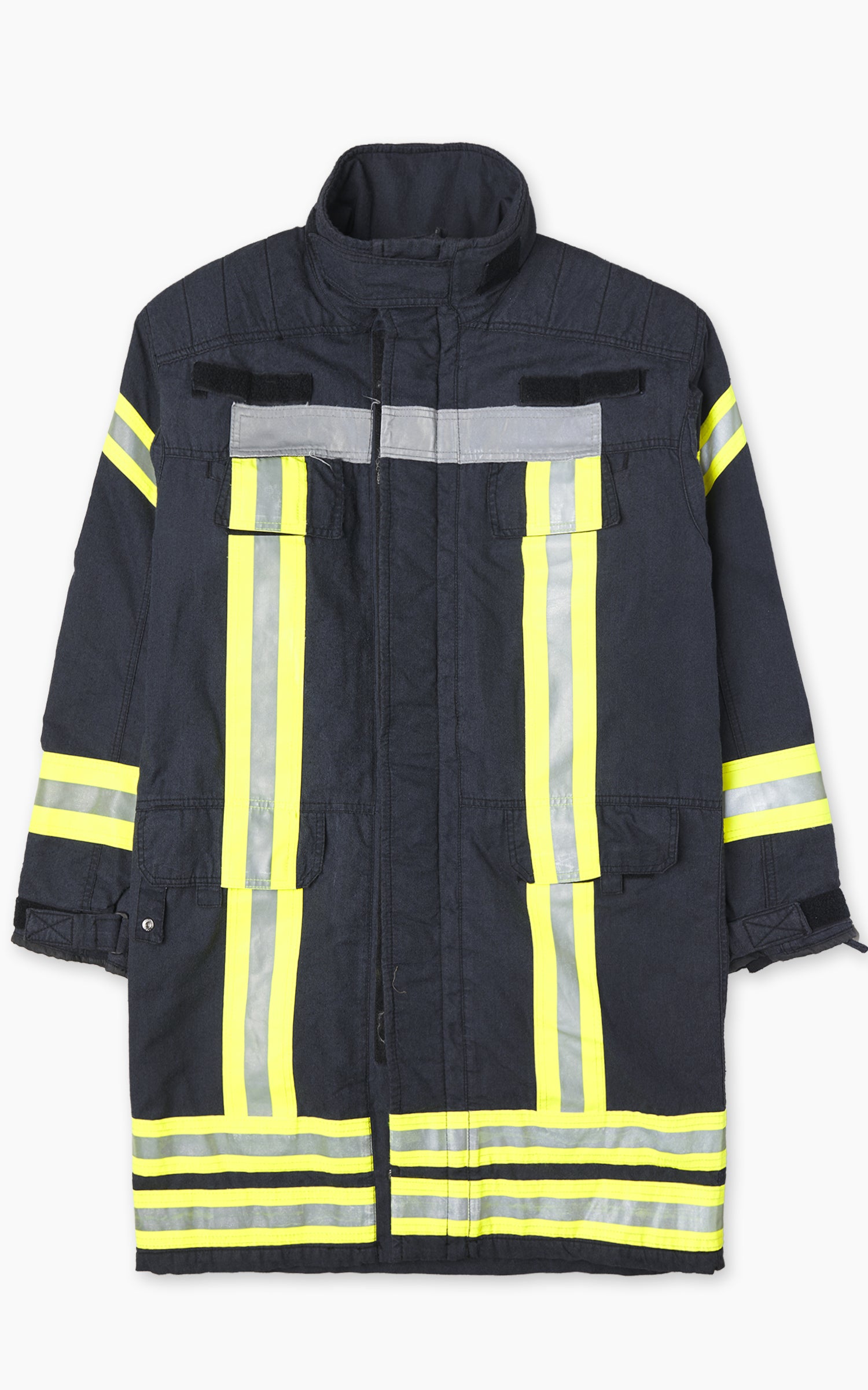 Military Surplus BW Fire Department Protective Jacket GORE-TEX® Used Dark Blue