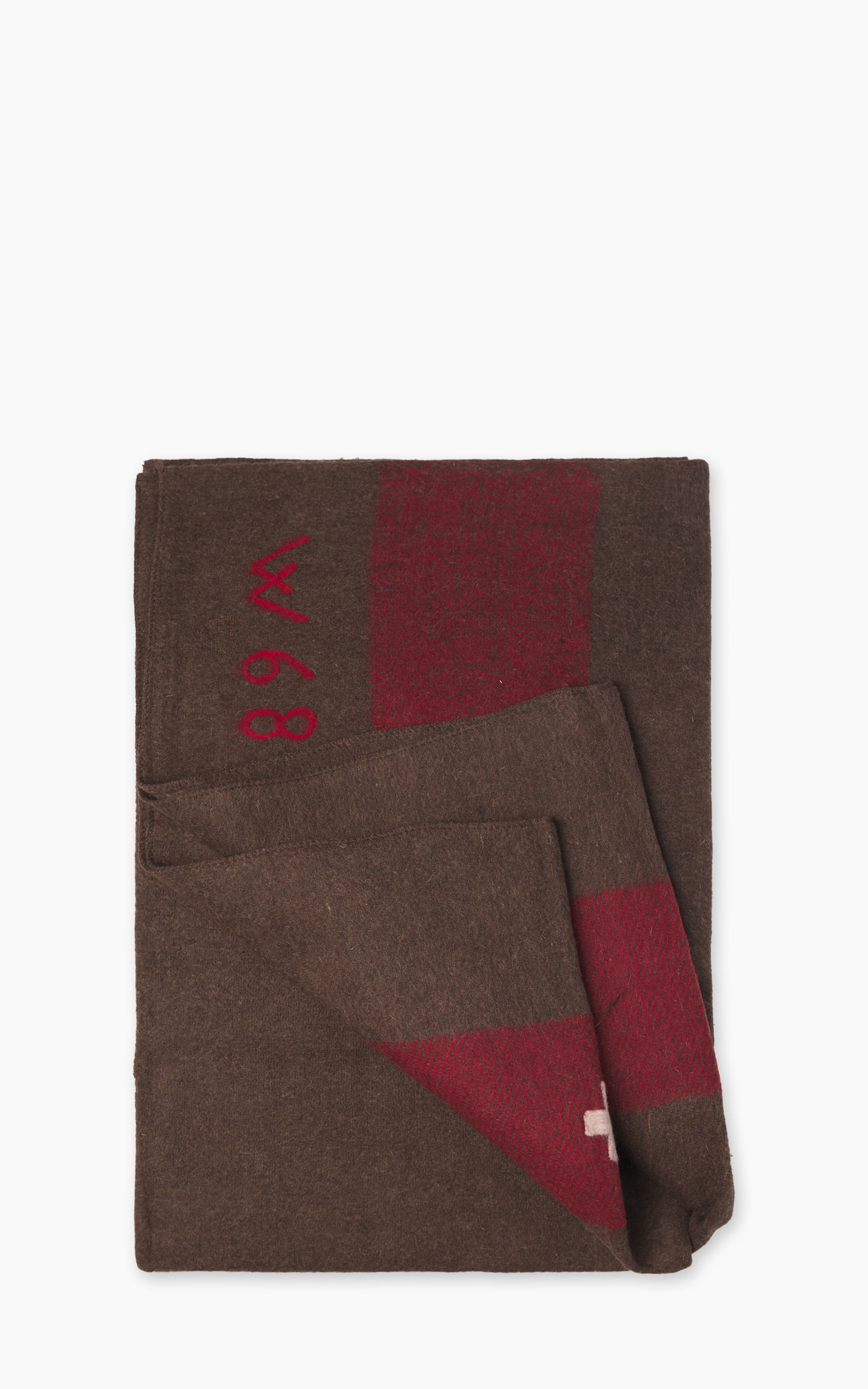 Military Surplus Swiss Army Wool Blanket Brown