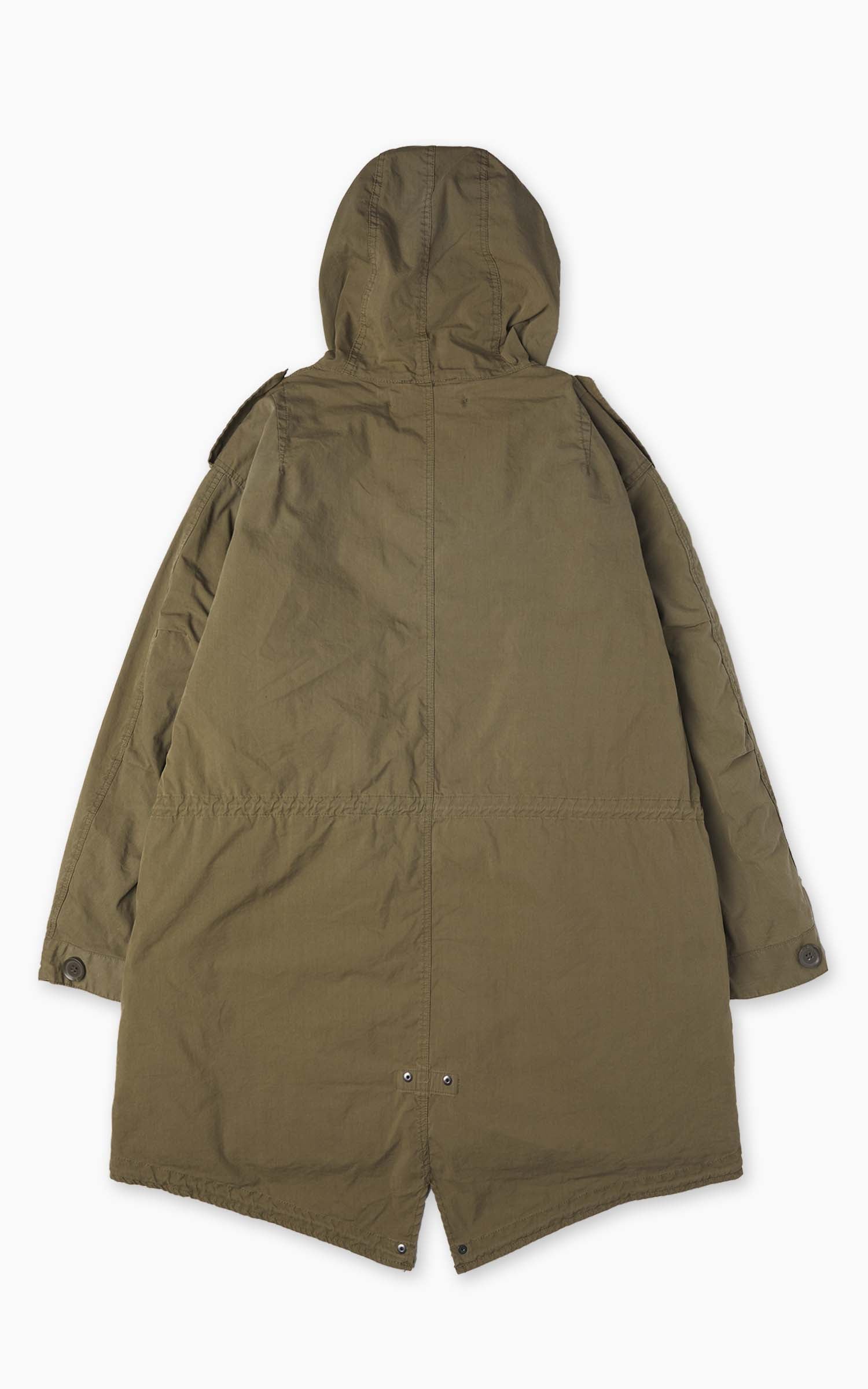 Military Surplus US M51 Fishtail Parka "O-Bleached" Olive 140FAHRENHEIT
