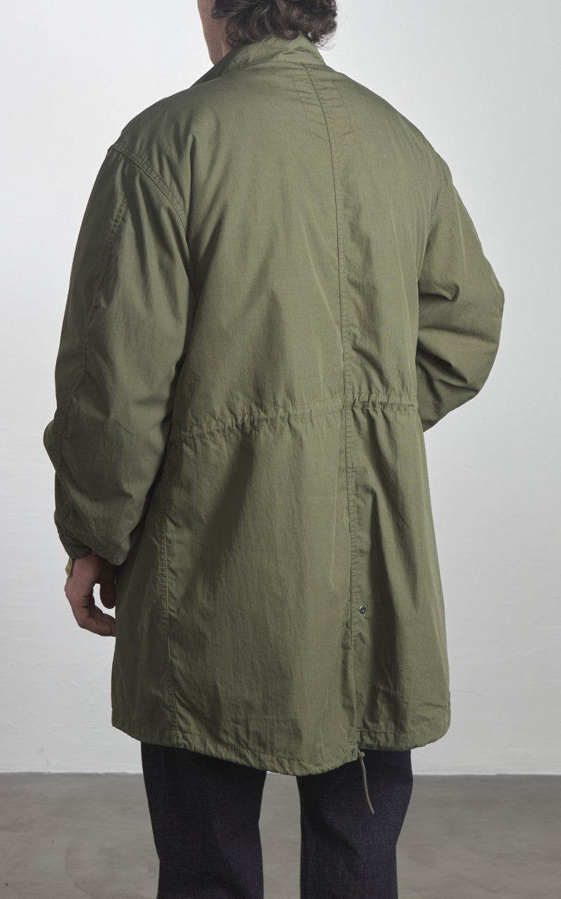 Military Surplus US M65 Fishtail Parka Vintage Washed Olive Drab