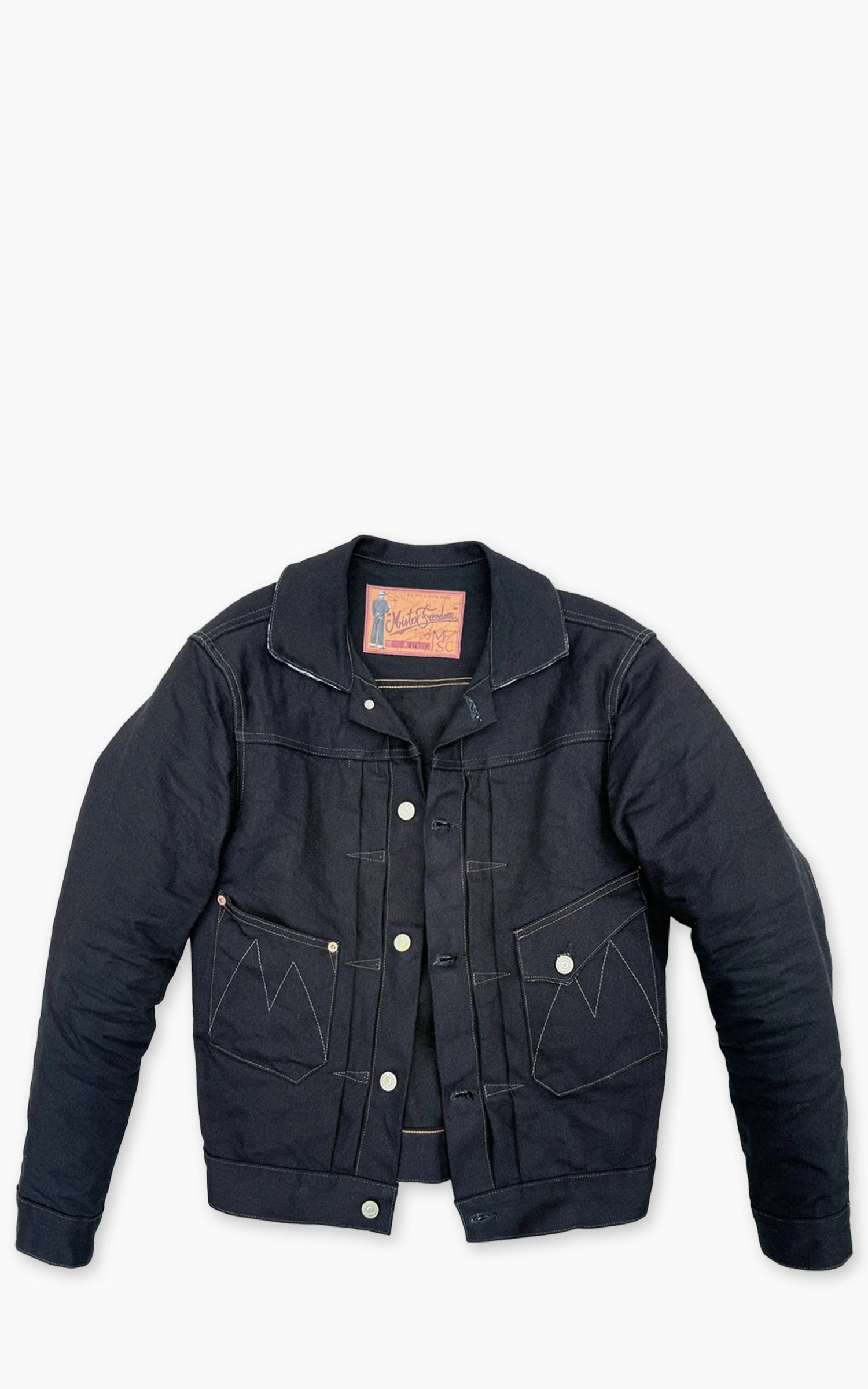 Mister Freedom Ranch Blouse Denim Unwashed Midnight Indigo