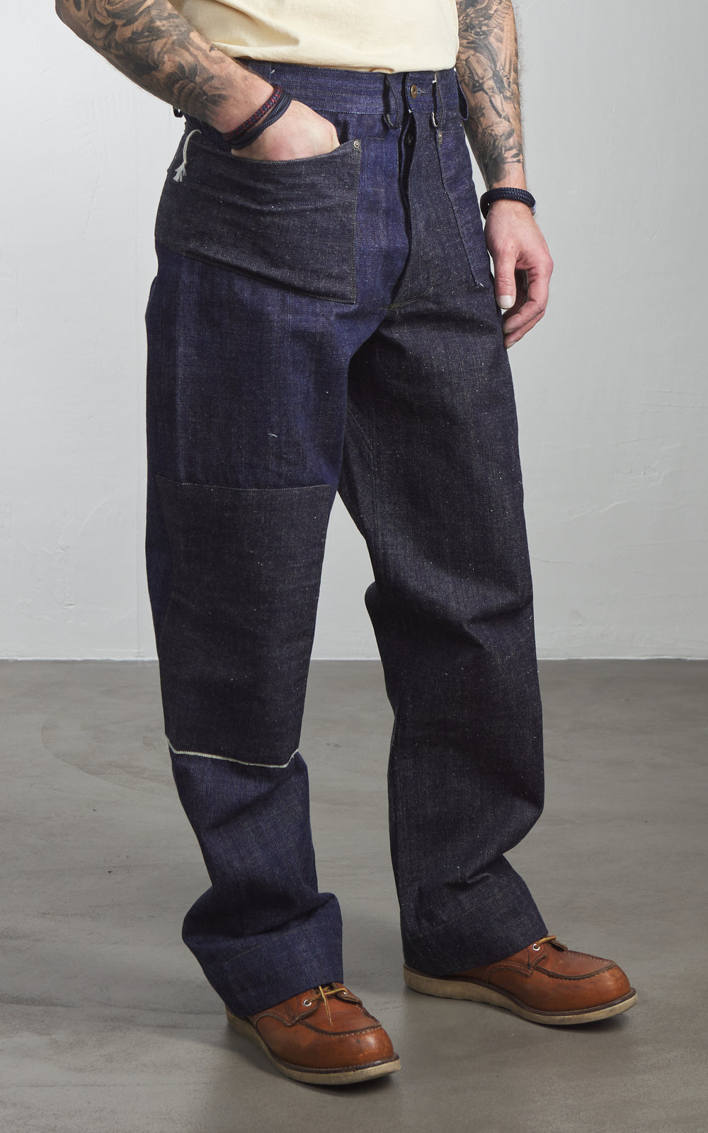 Mister Freedom 7161 Utility Trousers Type III Selvedge Denim Indigo