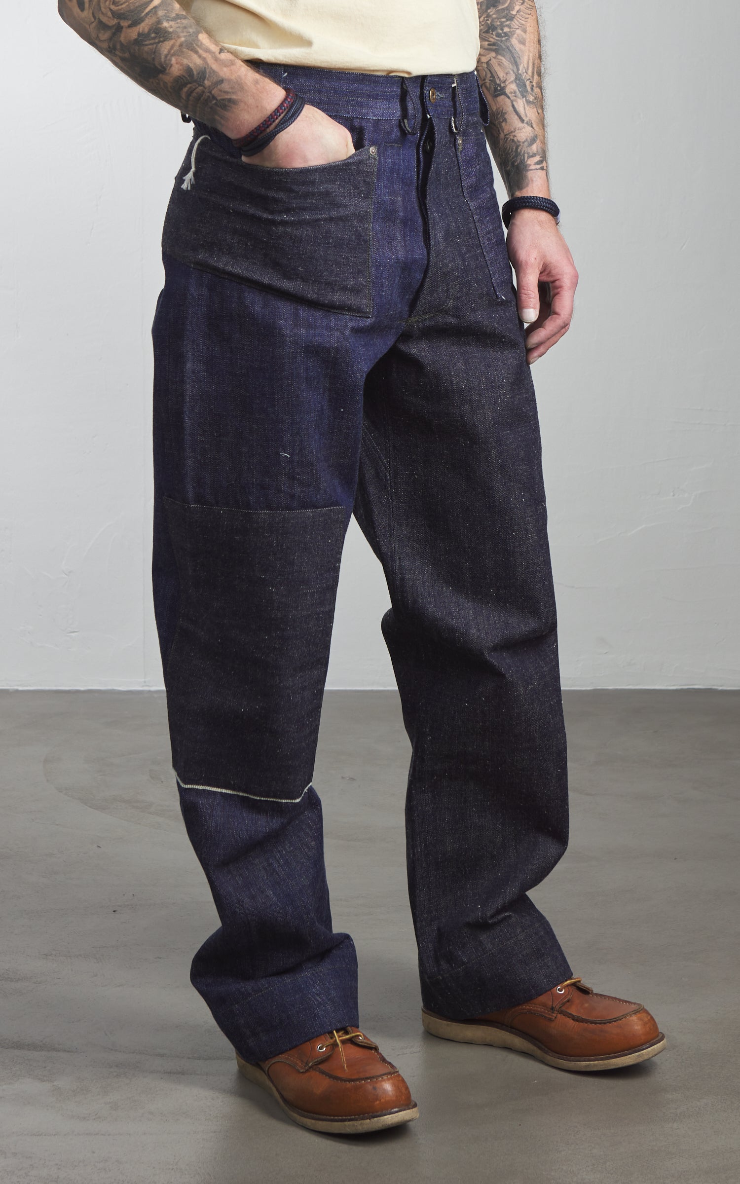 Mister Freedom 7161 Utility Trousers Type III Selvedge Denim Indigo