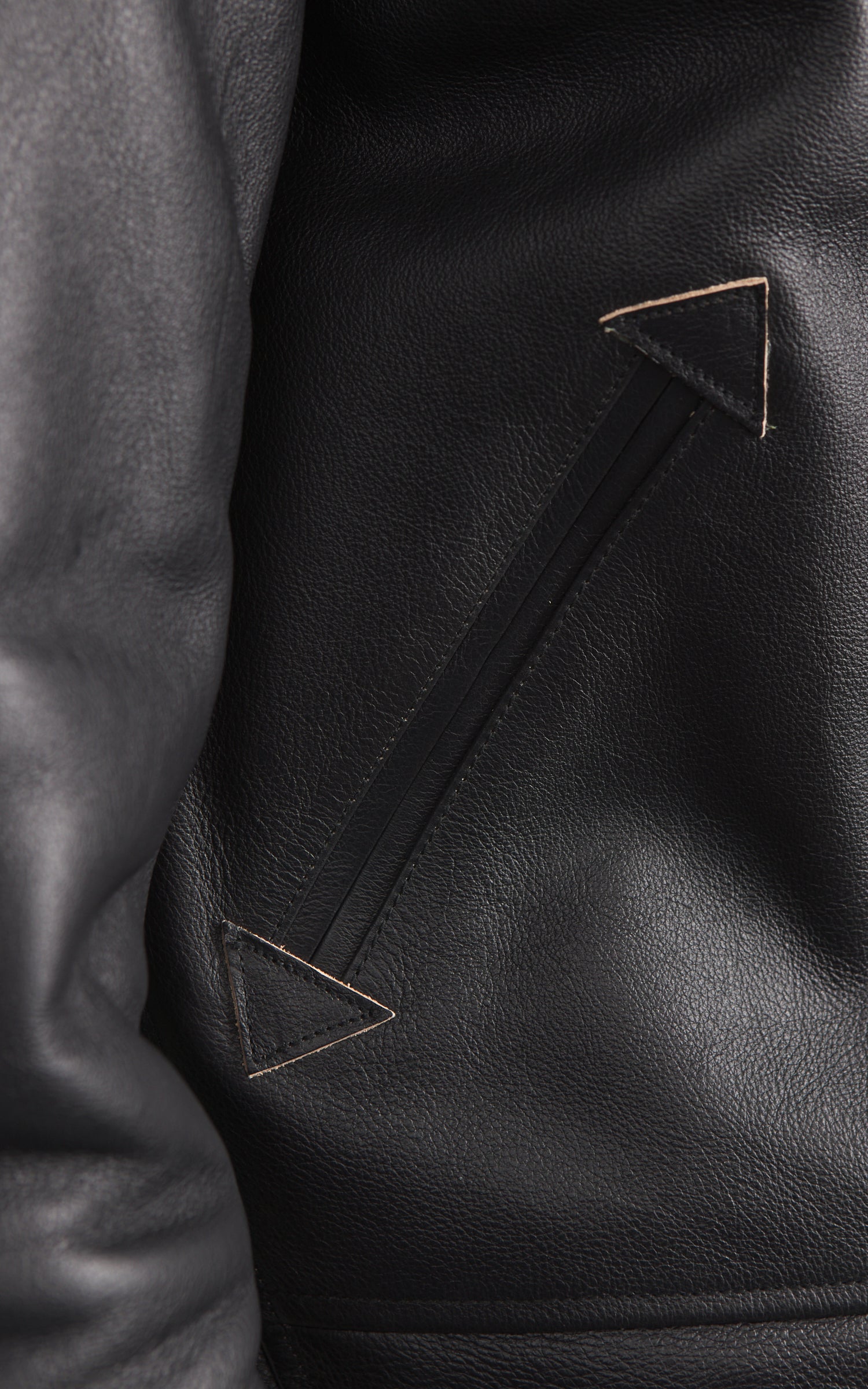 Mister Freedom Campus "Stud" Jacket Leather Black