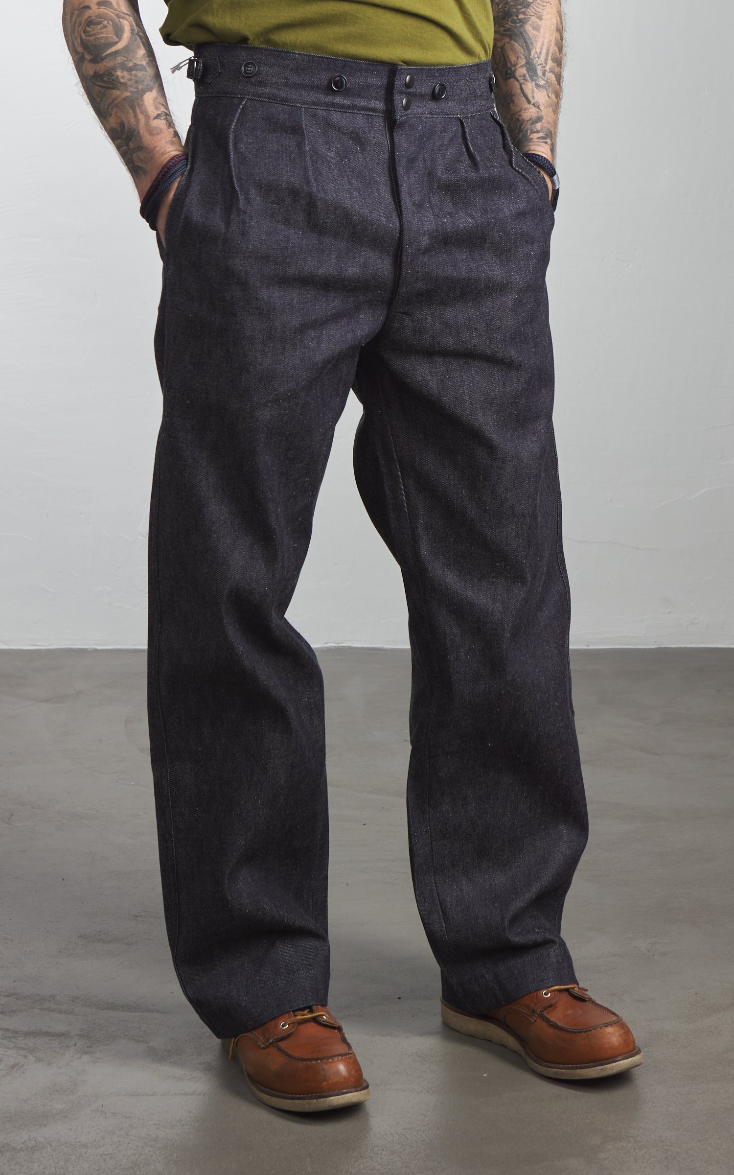 Mister Freedom Diggers Trousers Selvedge Denim Indigo