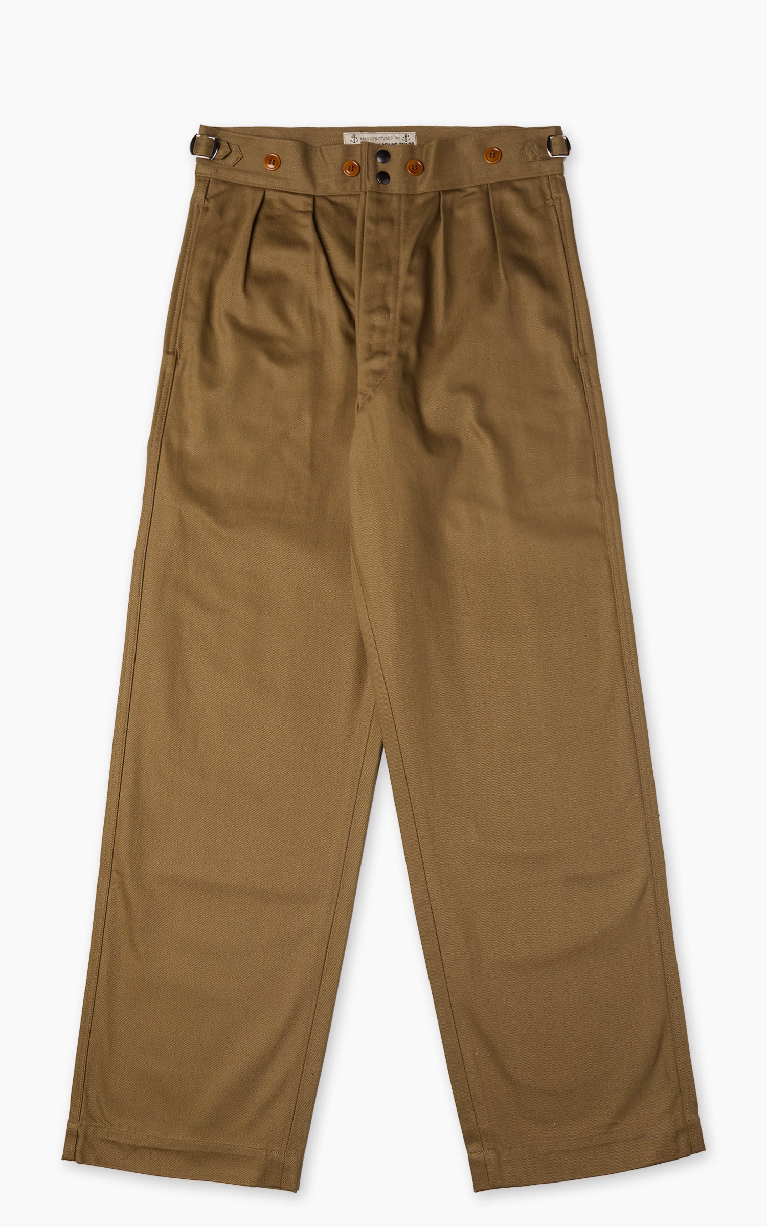 Mister Freedom Diggers Trousers Katsuragi Drill Brown