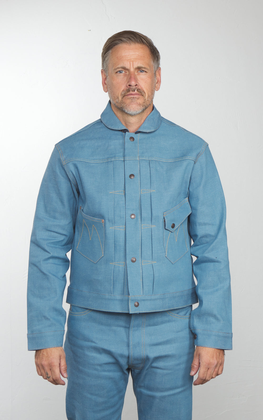 Mister Freedom Ranch Blouse "Pacific" Selvedge Denim