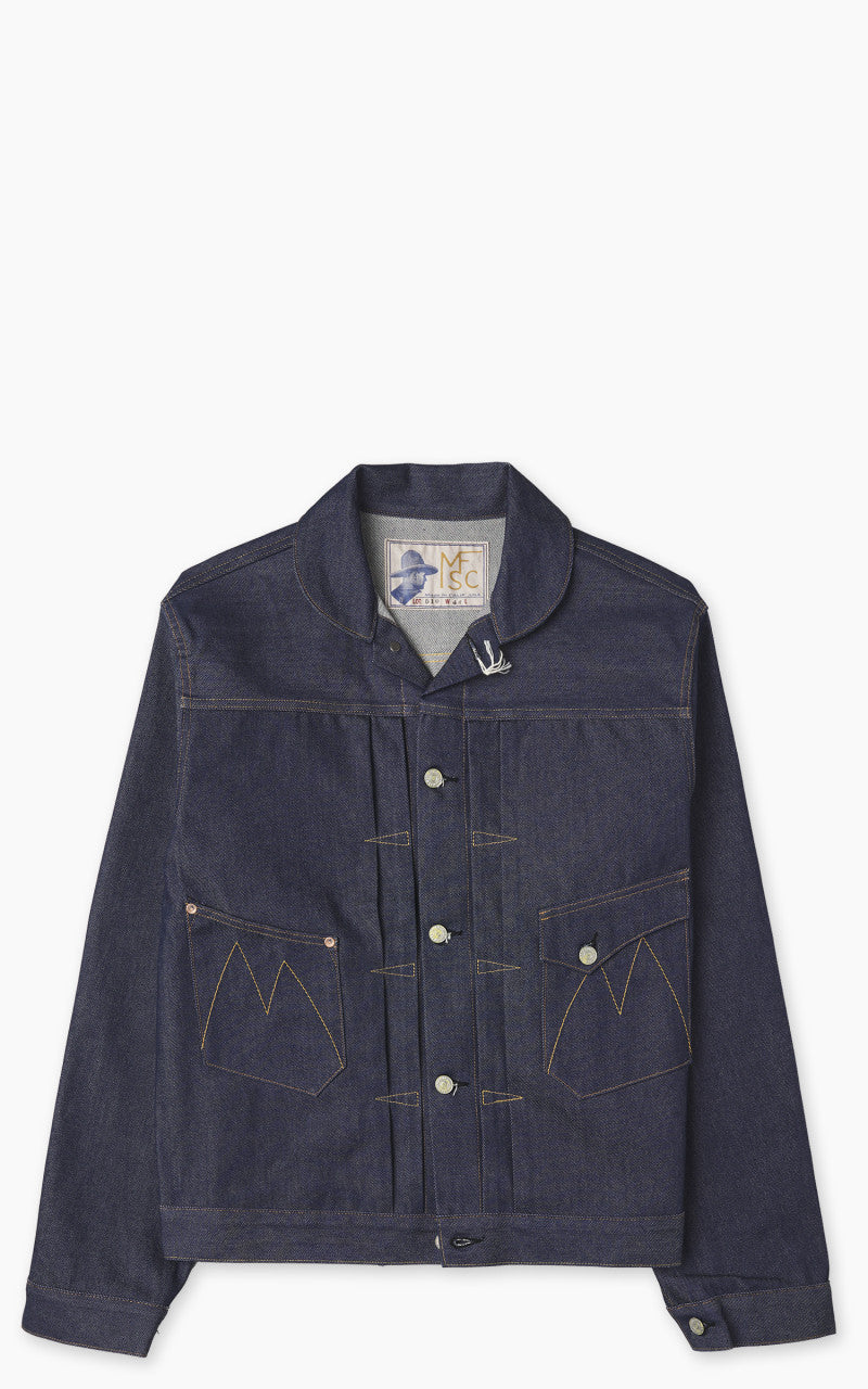 Mister Freedom Ranch Blouse Cone Denim Unwashed Indigo