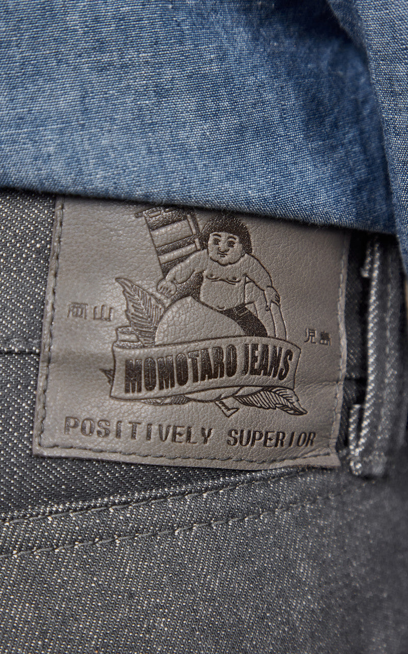 Momotaro Jeans 0306-70G Selvedge Grey Denim 14oz