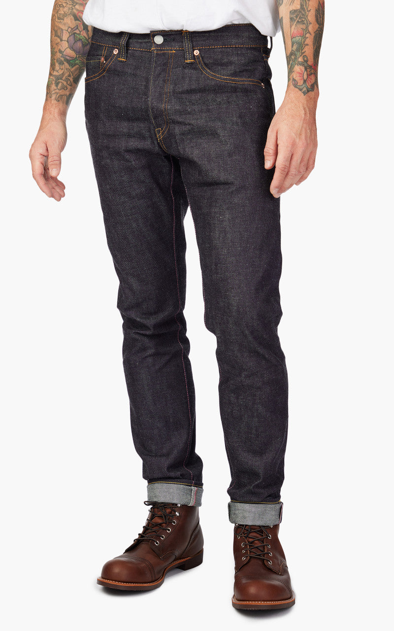 Momotaro Jeans 0405-13 Zimbabwe Cotton Denim High Tapered Indigo 13oz