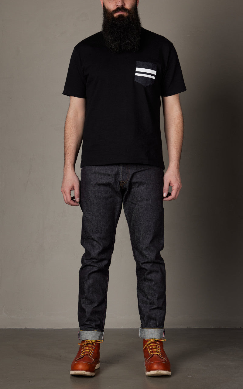 Momotaro Jeans 0405-V Selvedge Denim High Tapered Indigo 15.7oz