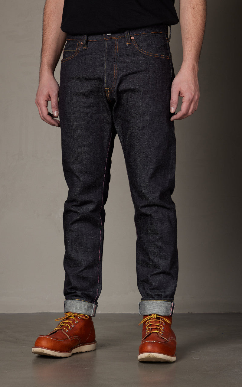 Momotaro Jeans 0405-V Selvedge Denim High Tapered Indigo 15.7oz