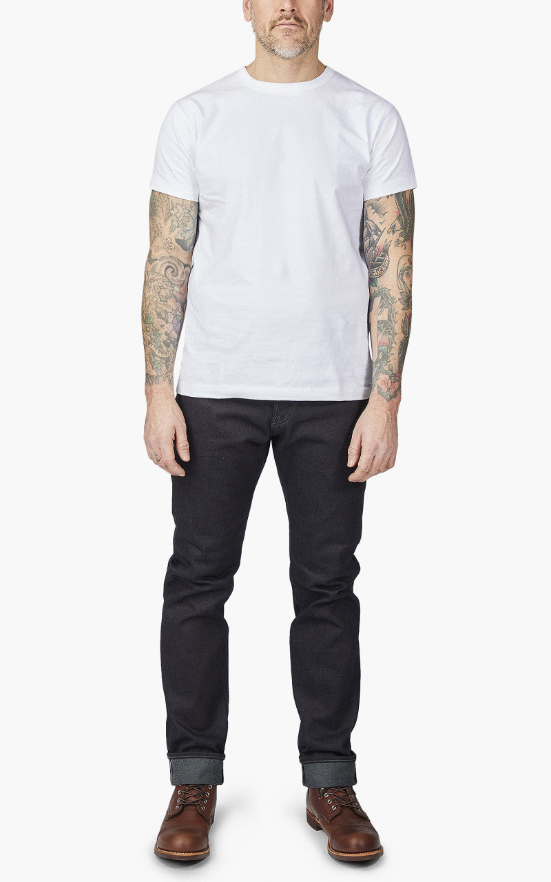 Momotaro Jeans 0605-52GSP Indigo x Grey Double Face Denim 18oz