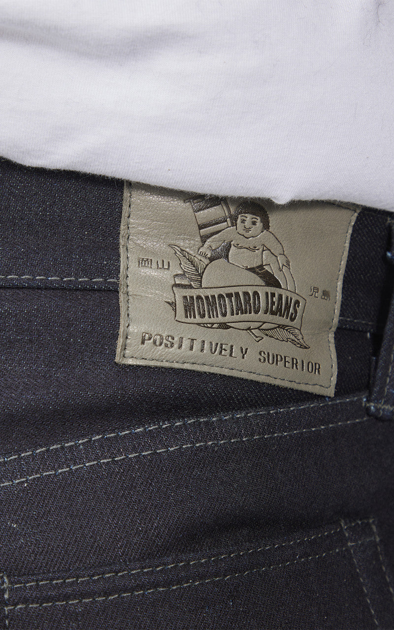 Momotaro Jeans 0605-52GSP Indigo x Grey Double Face Denim 18oz
