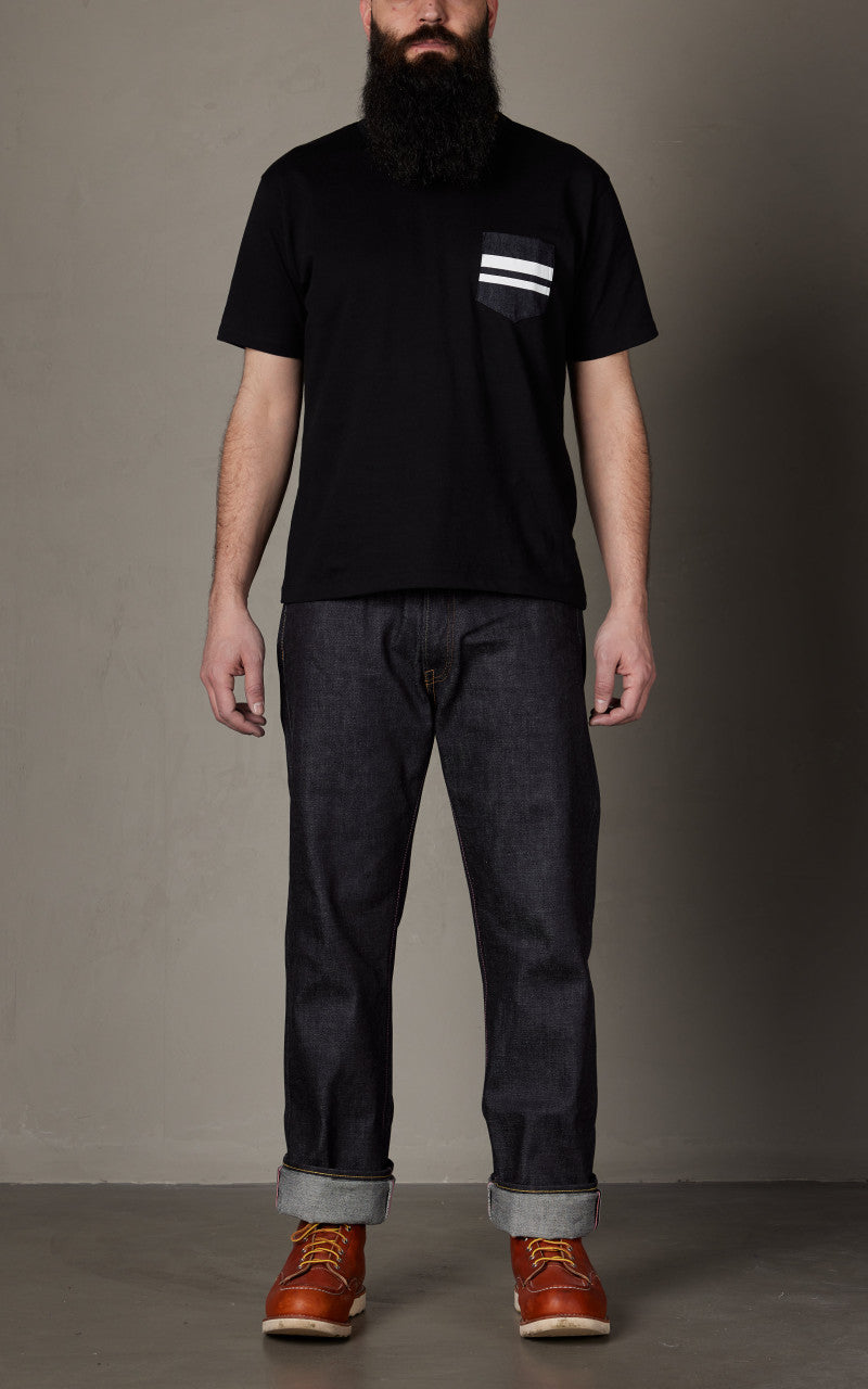 Momotaro Jeans 0906-V Classic Straight Denim Indigo 15.7oz