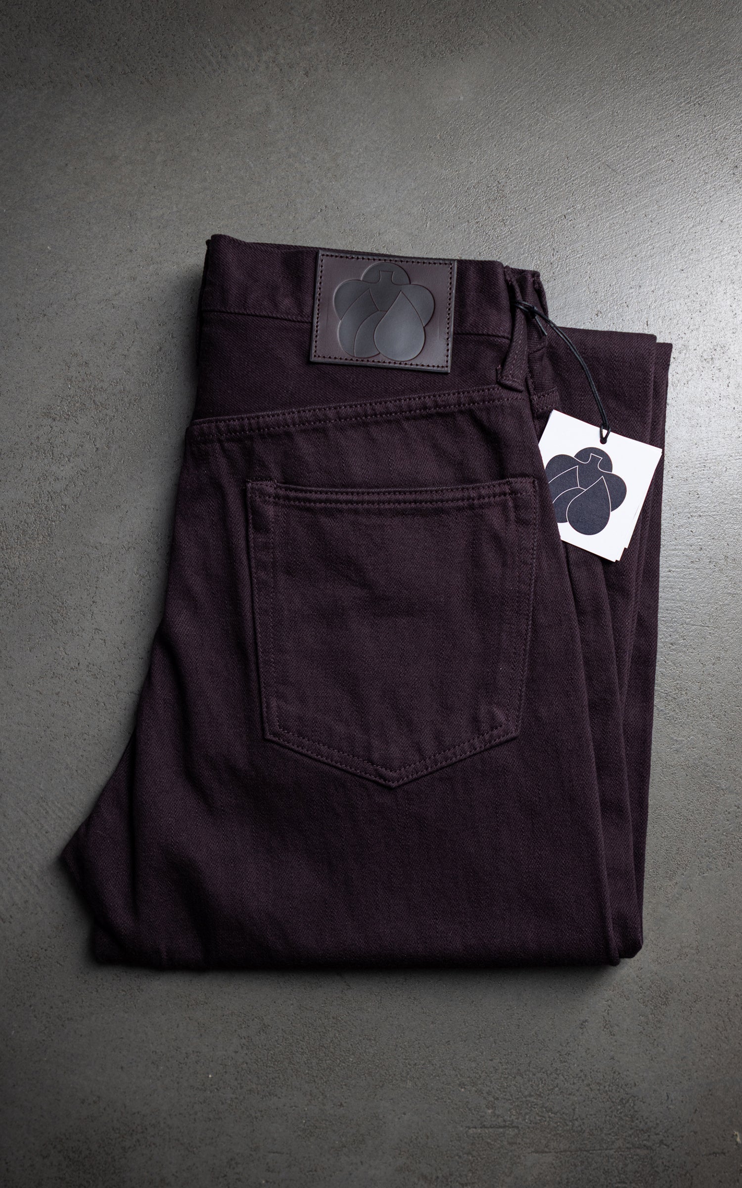 MOMOTARO JEANS MMJB6401 #100 Shikon Straight Denim Purple