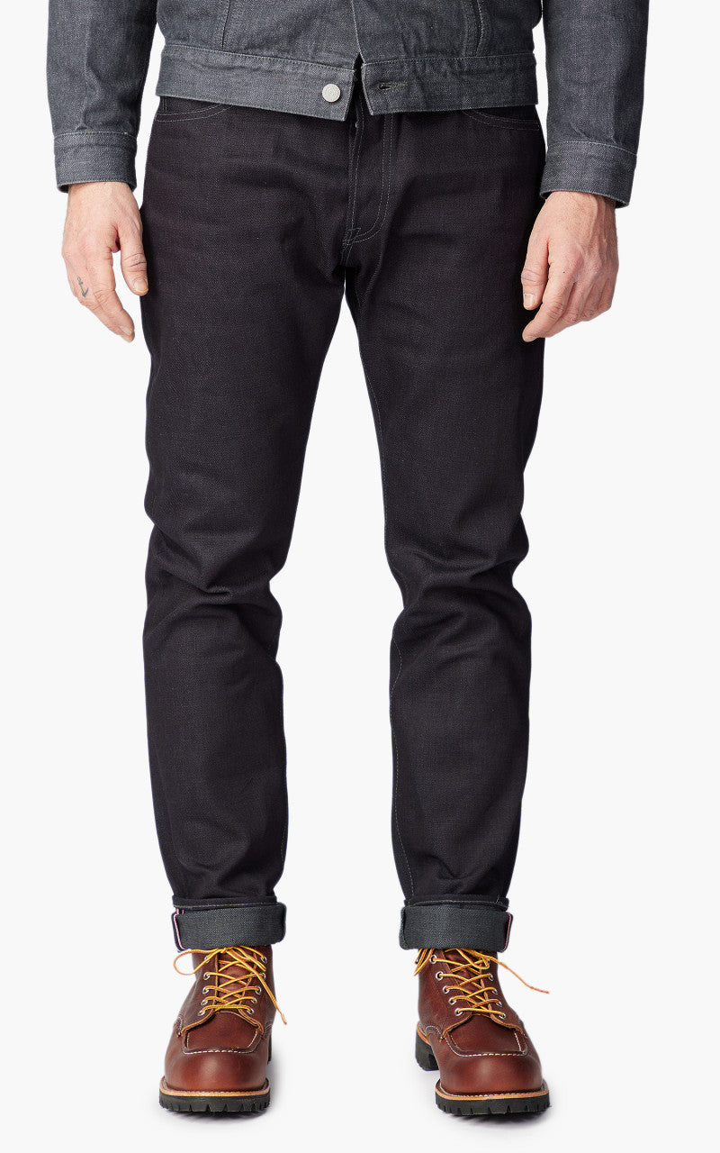 Momotaro Jeans 0405-52GSP Indigo x Grey Double Face Denim 18oz