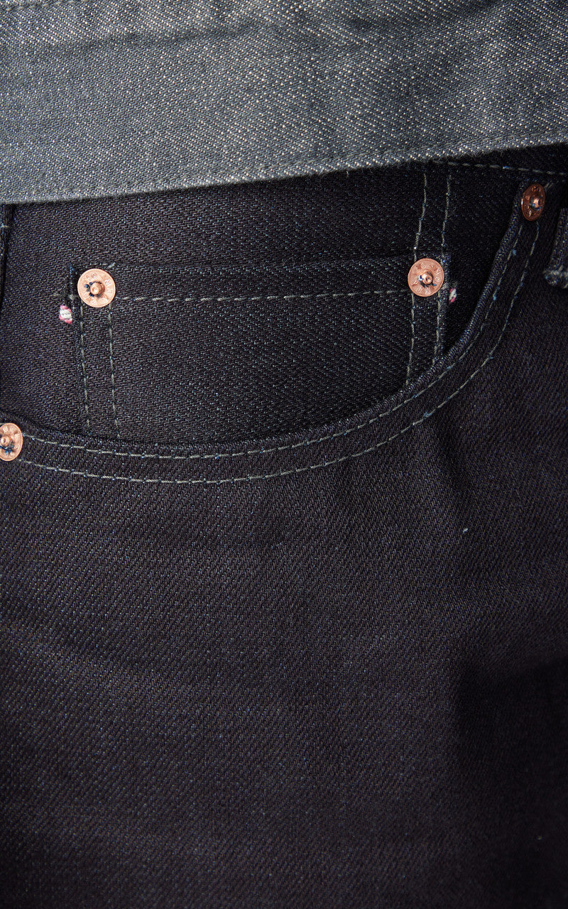 Momotaro Jeans 0405-52GSP Indigo x Grey Double Face Denim 18oz