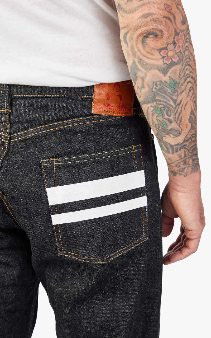 Momotaro Jeans 0905-SP GTB Classic Straight Jeans Rinsed Indigo 15.7oz