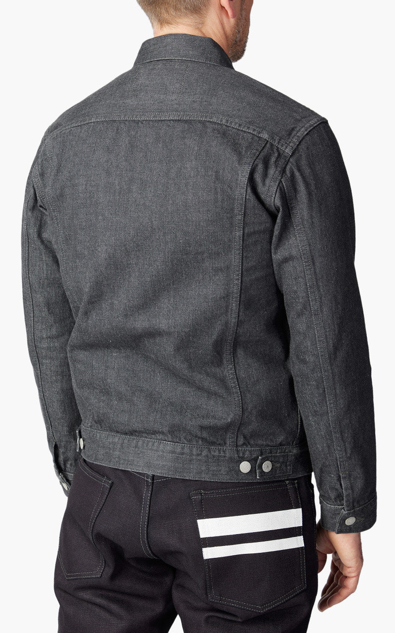 Momotaro Jeans 3105-70G Selvedge Grey Denim Jacket 14oz