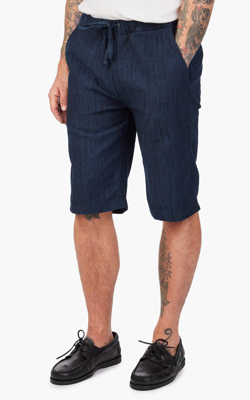 Momotaro Jeans MSP1020M31 Jacquard Shorts Indigo