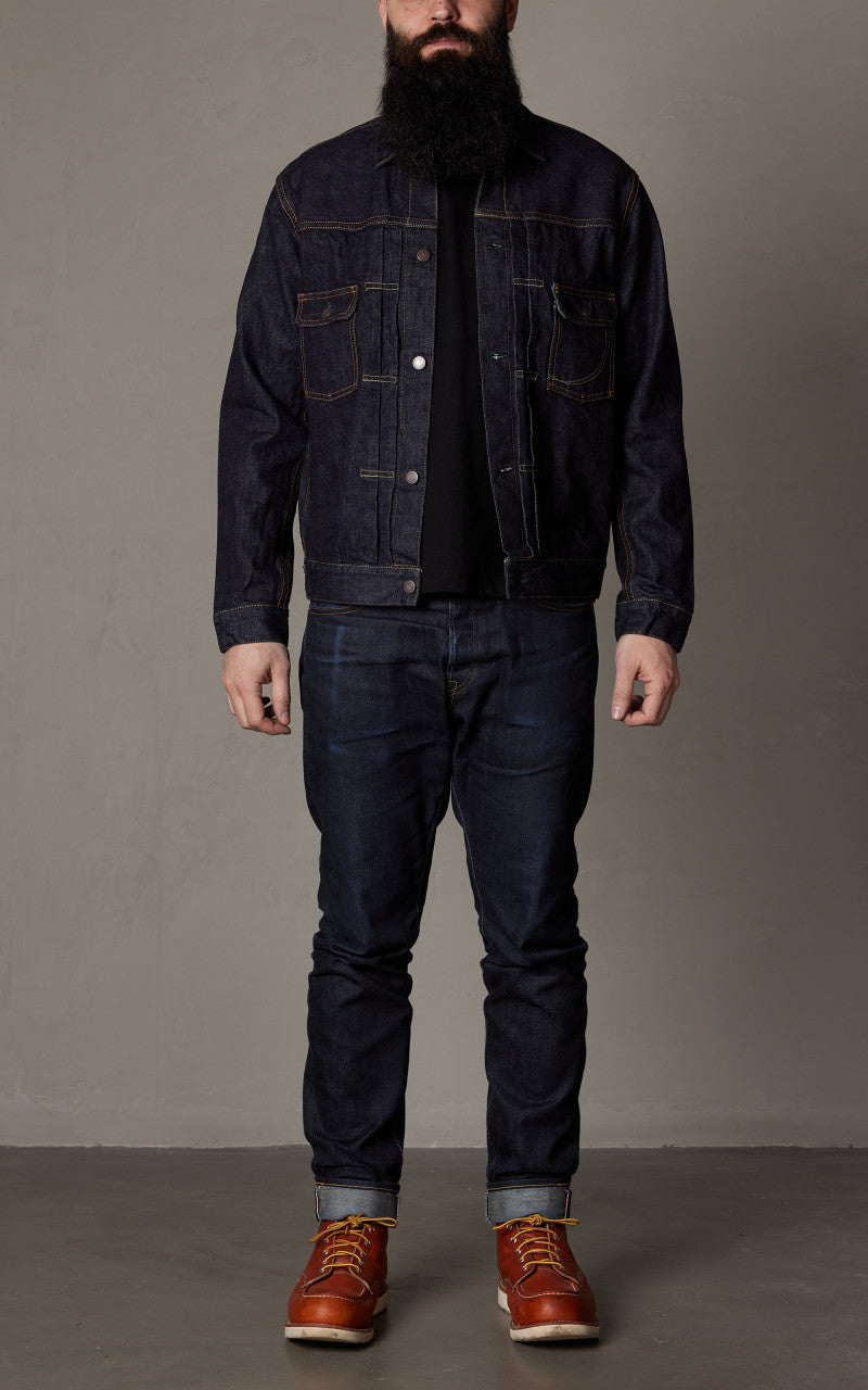 Momotaro Jeans MJ2103 Selvedge Denim Double Pocket Jacket Indigo