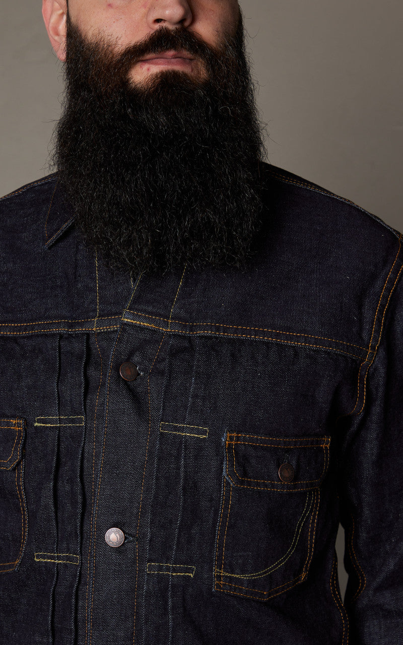 Momotaro Jeans MJ2103 Selvedge Denim Double Pocket Jacket Indigo
