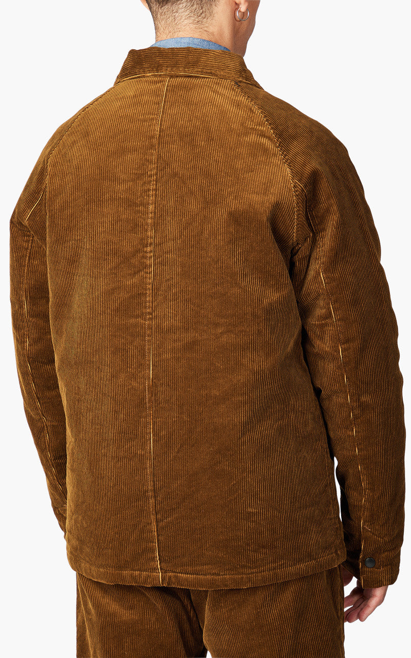 Momotaro Jeans Corduroy Coach Jacket Brown