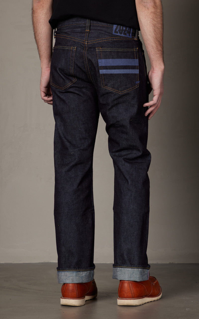 Momotaro Jeans T0206SPZ 'Year Of The Dragon' Zimbabwe Cotton Indigo GTB 15.7oz