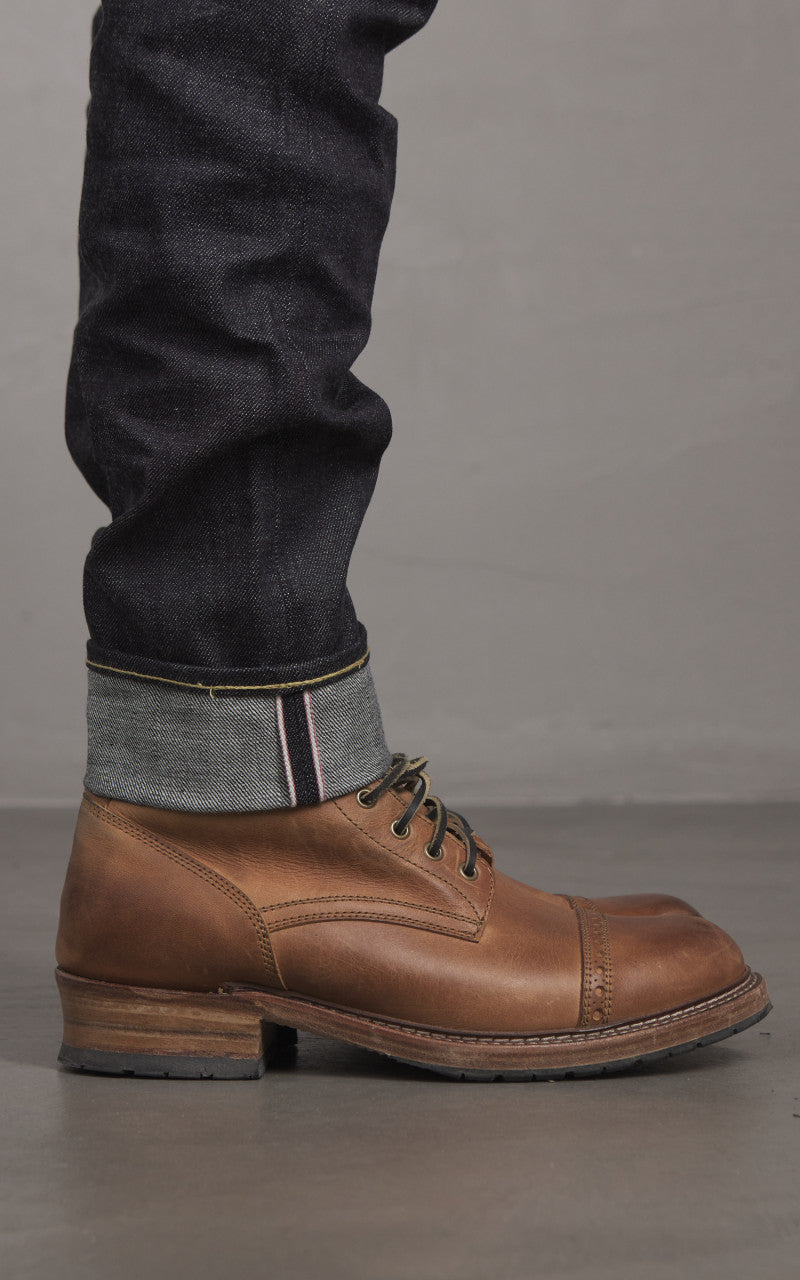 Momotaro Jeans 0306-13 Tight Tapered Denim Indigo 13oz