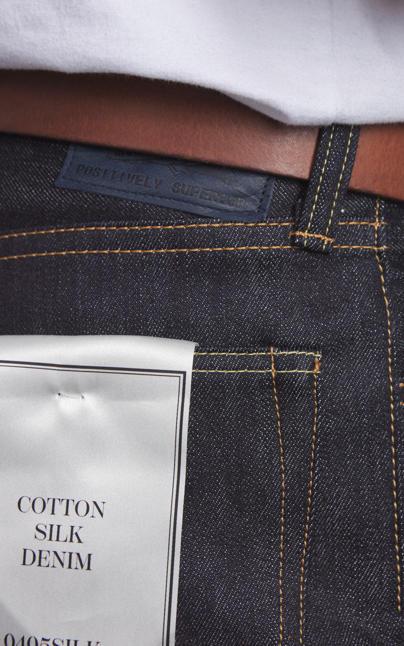 Momotaro Jeans 0405SILK High Tapered Cotton Silk Denim 16oz