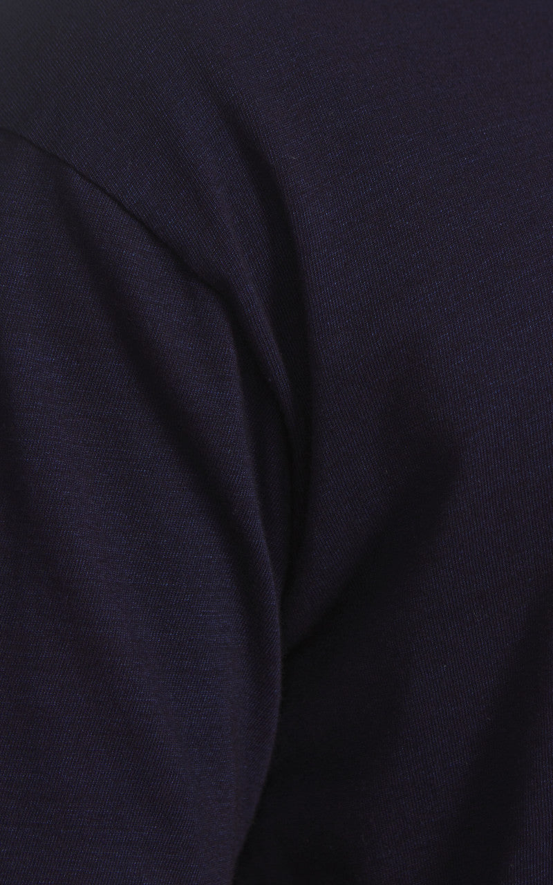 Momotaro Jeans MXTS1033 Yarn Dyed S/S T-Shirt Indigo 6.6oz