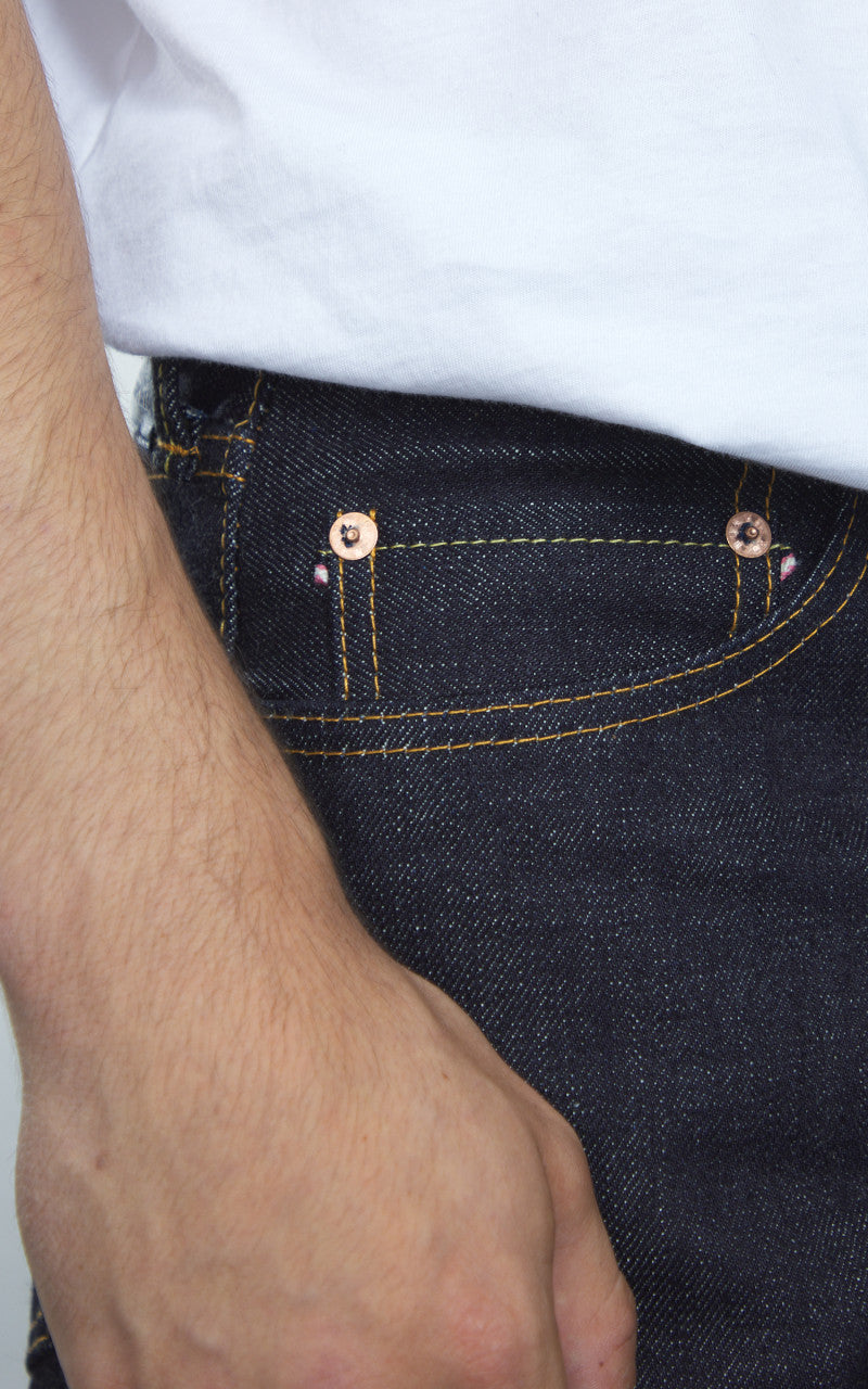 Momotaro Jeans 0605-SA Sashiko Zimbabwe Cotton Selvedge GTB 18oz
