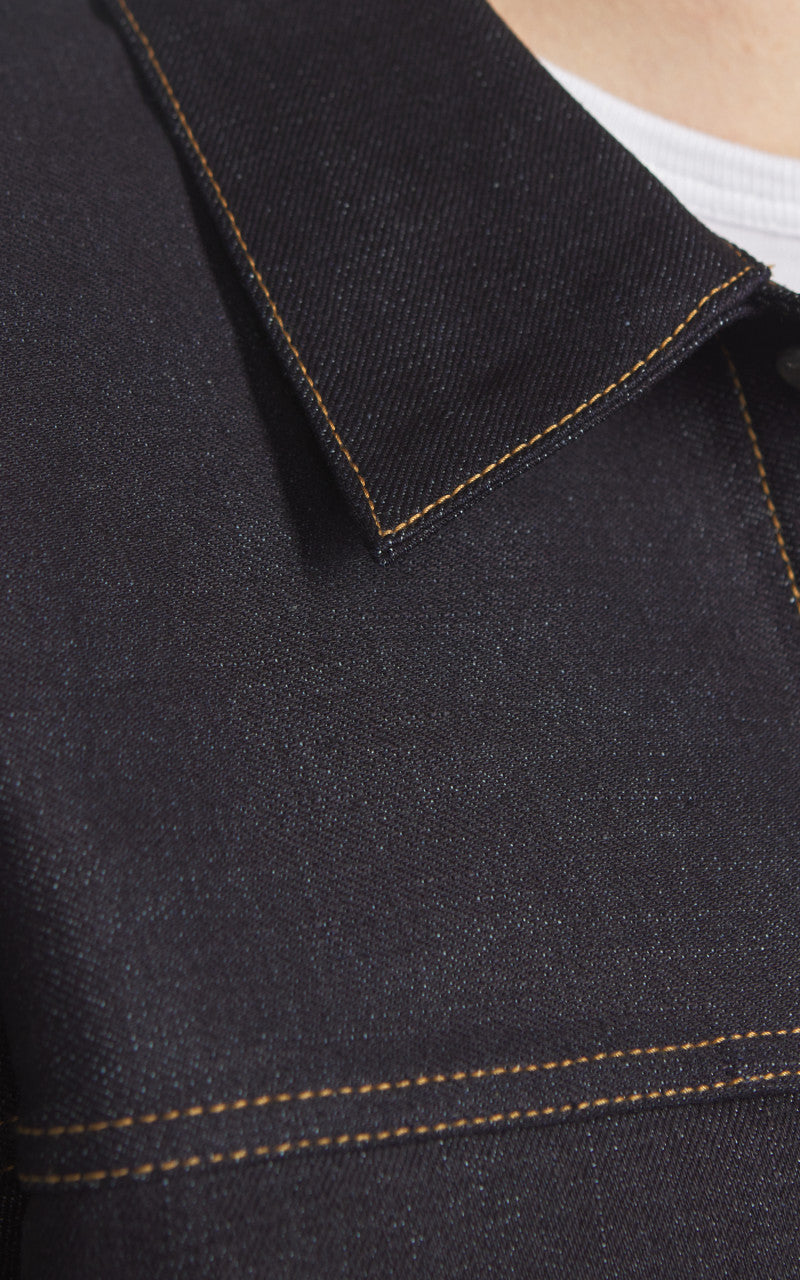 Momotaro Jeans MMGJ0001 Standard Type 1 Denim Jacket Indigo 14.7oz